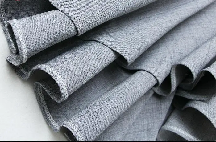 Размера плюс 4XL! Нестандартная юбка рыбий хвост с высокой талией Женская осенне-зимняя упаковка бедра тонкая пеньковая Офисная Женская юбка TB3773