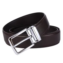 

Light Luxury Trend Belt Business Men's Pin Buckle Simple Trouser Belt High-End New Casual Young And Middle-Aged Design Flat Belt
