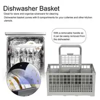 Universal Dishwasher Cutlery Basket Storage Box Spare Part Multipurpose Dishwasher Storage Box Basket 3