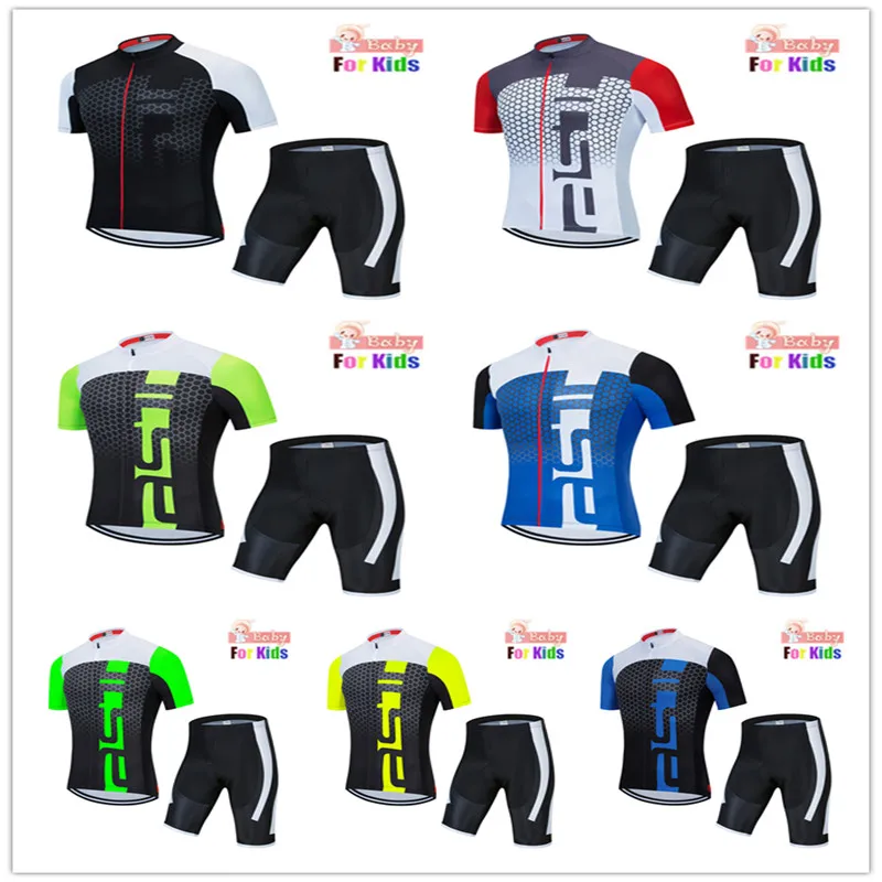 2019 детская одежда для велосипедной езды летние велосипедные кофта и шорты мягкая