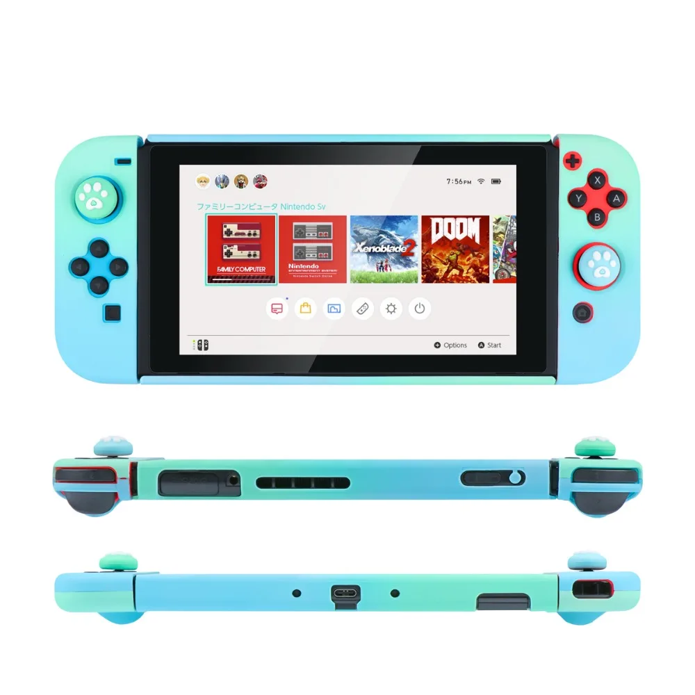 iBen Protective Case Shell For Nintend Switch Case NS NX Console For Nintendos Switch Joy Con Colorful Hard Cover (9)