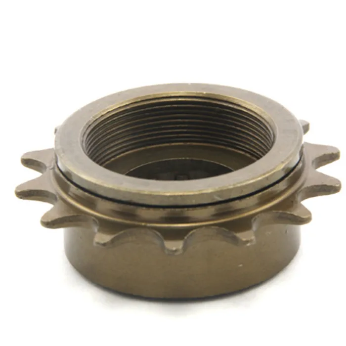 Велосипед Freewheel gear велосипед 14 зуб односкоростная Звездочка Металл 34 мм апертура инструмент- M25