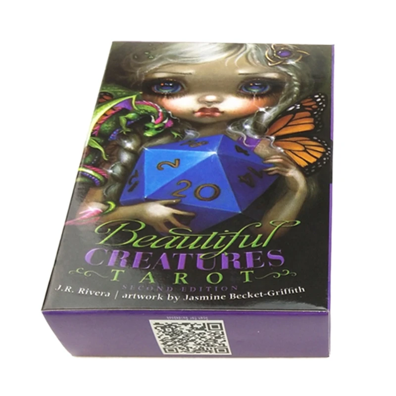 

Beautiful Creatures Tarots 80 Cards Deck Oracle Full English Mysterious Divination Playing Card Family Party Board Game