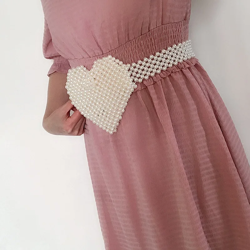amor artesanal com contas coração bolsa ins pequenos bolsos