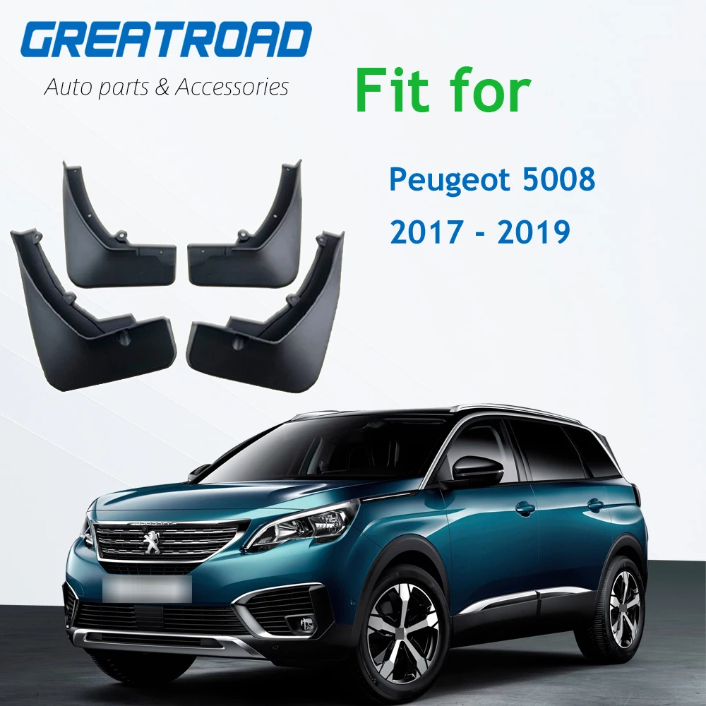 Автомобильные Брызговики для крыло мотоцикла аксессуары Peugeot 5008 2017 2018 2019 |