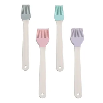 

Silicone oil brush kitchen household barbecue brush detachable easy cleaning brush household baking tools wholesale