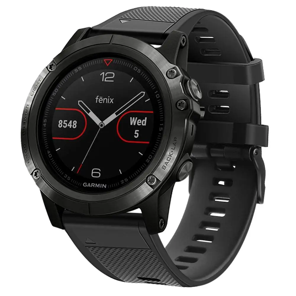Спортивный ремешок для часов Garmin Fenix 5 спортивный сменный браслет 51001|Ремешки