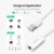 Звуковая карта Ugreen Внешний 3,5 мм USB Адаптер USB к Наушникам Динамик Аудиоинтерфейс для ПК Компьютер PS4 Гарнитура USB Звуковая карта