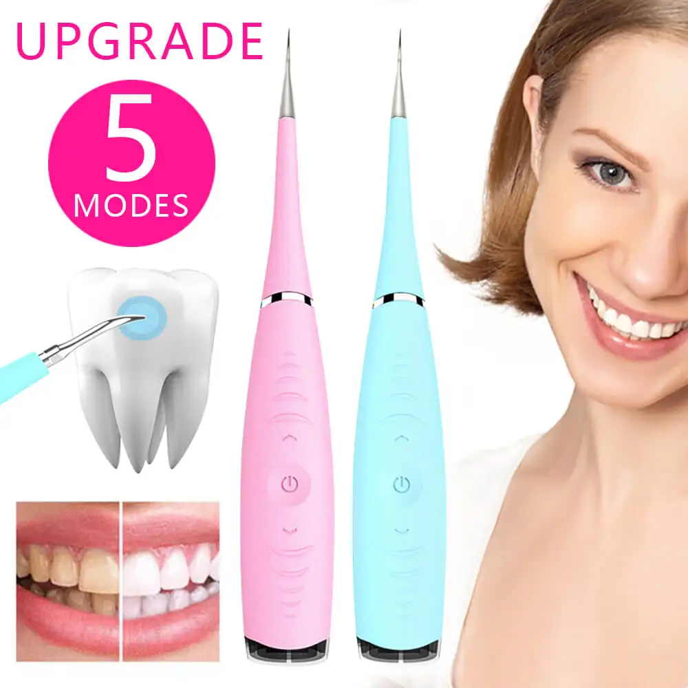 

Ultrasonic Dental Scaler Teeth Whitening Pen Calculus Electric Sonic Tools Cleaner Fix Stains Tartar Remover Crest Smile Tooth