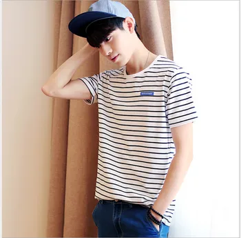 

Summer new women's street letter characters print loose short-sleeved T-shirt 9525