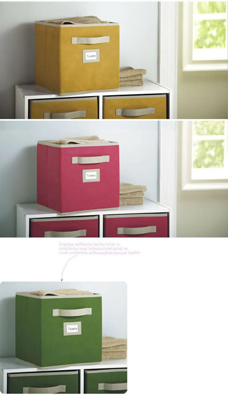 folding storage bin (6)