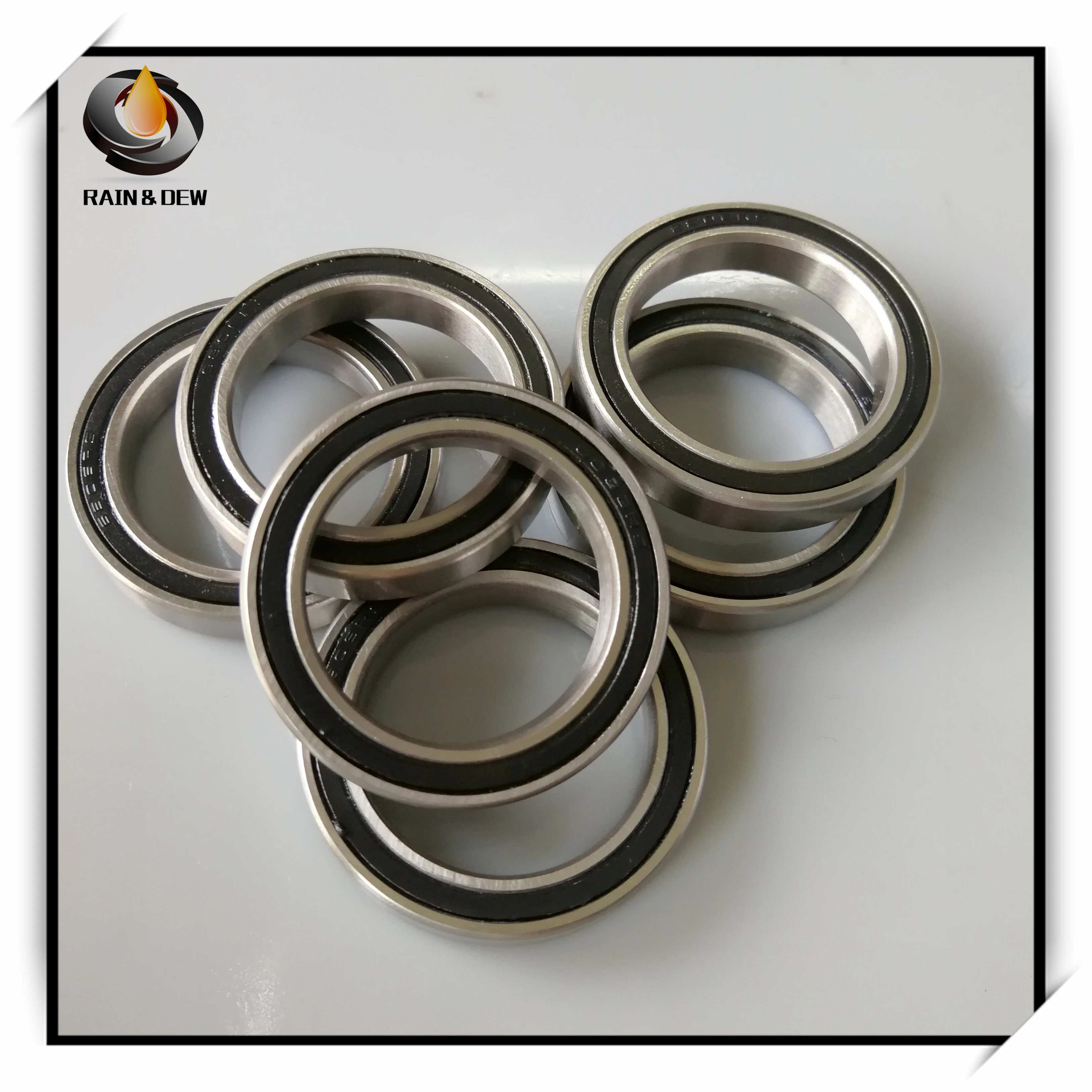 Pack of 10 6806 61806 30x42x7mm 2RS Thin Section Deep Groove Ball Bearing