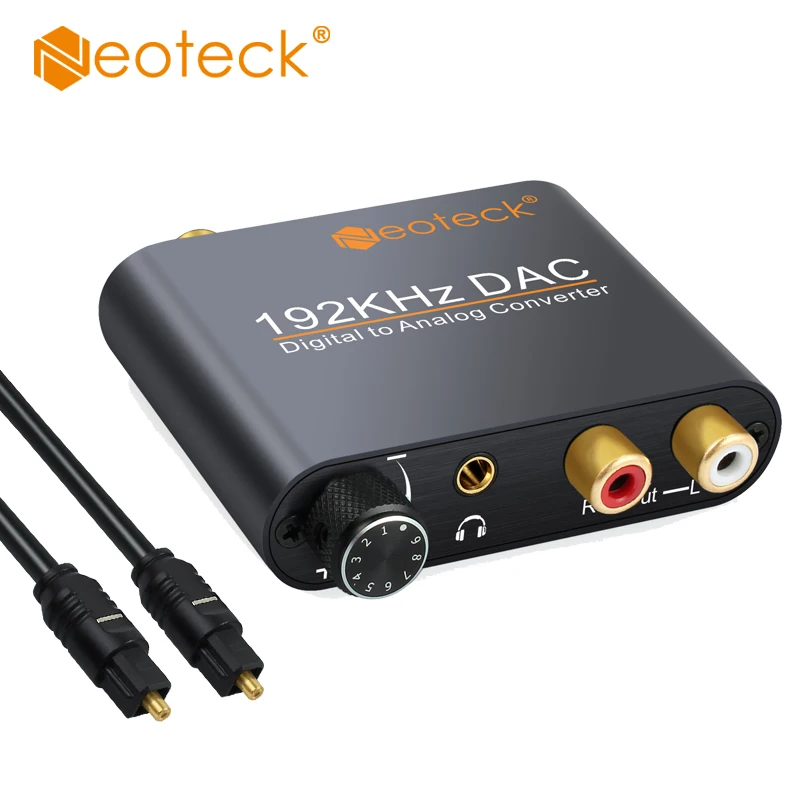 Neoteck цифро аналоговый аудио конвертер оптический коаксиальный к RCA R/L Поддержка PCM