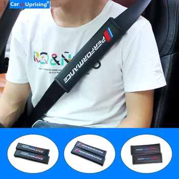 

2PC Car Accessories carbon fiber seat belt cover for BMW M E90 E91 E92 E93 M3 E60 E61 F10 F07 F30 F20 m5 m3 x6 x5 x1 E36 E39 E46