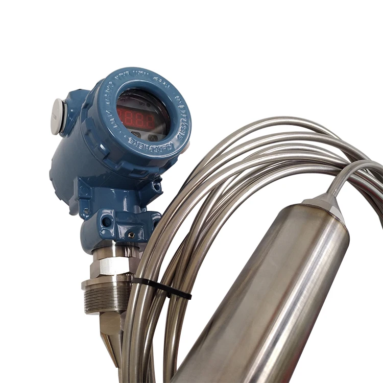 

LCD Display Submersible Water Level Sensor Level Transmitter With 4-20mA For Depth Water Well