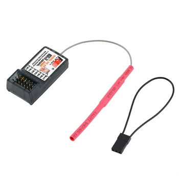 

1PC FlySky FS-R6B 2.4Ghz 6CH RC AFHDS FS R6B Receiver for i6 i10 T6 CT6B TH9x Transmitter Remote Control Parts