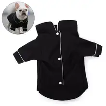 Одежда для собак и щенков жилет мягкий теплый дышащий костюм с карманами рубашка одежда