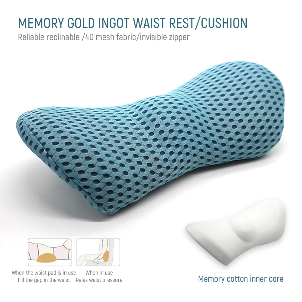 4d Mesh Bed Sleeping Lumbar Support Pillow For Side Sleepers