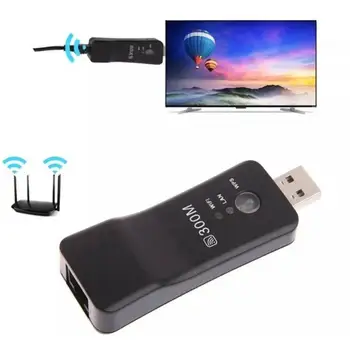 

Smart Wireless USB WiFi Lan Adapter Wireless LAN Adapter WiFi Dongle IEEE 802.11 b/g/n standards WiFi Cable Ethernet