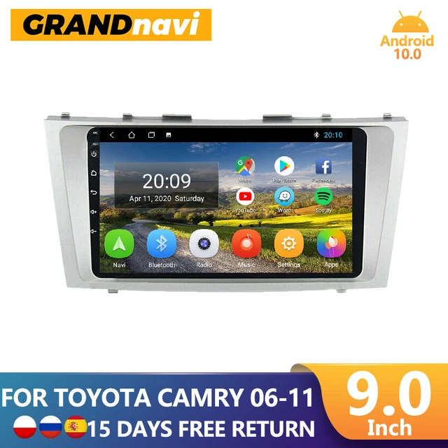 $125.86 GRANDnavi Android For Toyota Camry 6 XV 40 50 2006 - 2011 Car Radio 2din GPS Navigation Car Multimedia Player 2 Din Stereo DVD