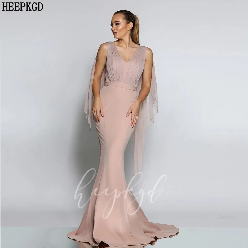 strapless open back dress Corset-Back Plus-Size Long Sequin Prom Dress W1142 Blush / 14W