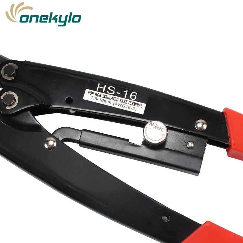 hs-16 Crimper Tools Copper Tinned Splice Crimp 22-10 AWG Terminal Sleeve Connectors 10mm Cable Heat Shrink Tube Sleeving Kits 5