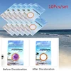 10Pcs PVC UVB Test Cards Reptiles Terrarium UV Test Card Life Effective Tests Measurement Analysis Tools 1
