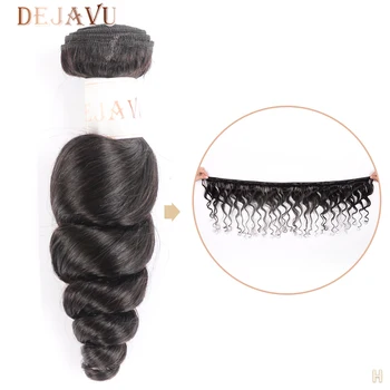 

Dejavu Loose Wave Bundle Peruvian Non-Remy 100% Human Hair Bundle 1 Piece 30 Inch Bundle For Black Women Free Shipping Cabelo