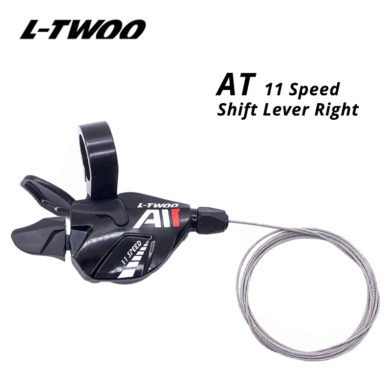 LTWOO AT 1x11S 11 S 11 speed Groupset рычаг переключения передач и задний переключатель карбоновая клетка для MTB части велосипеда 46T 50T 52T - Цвет: Shift Lever Right