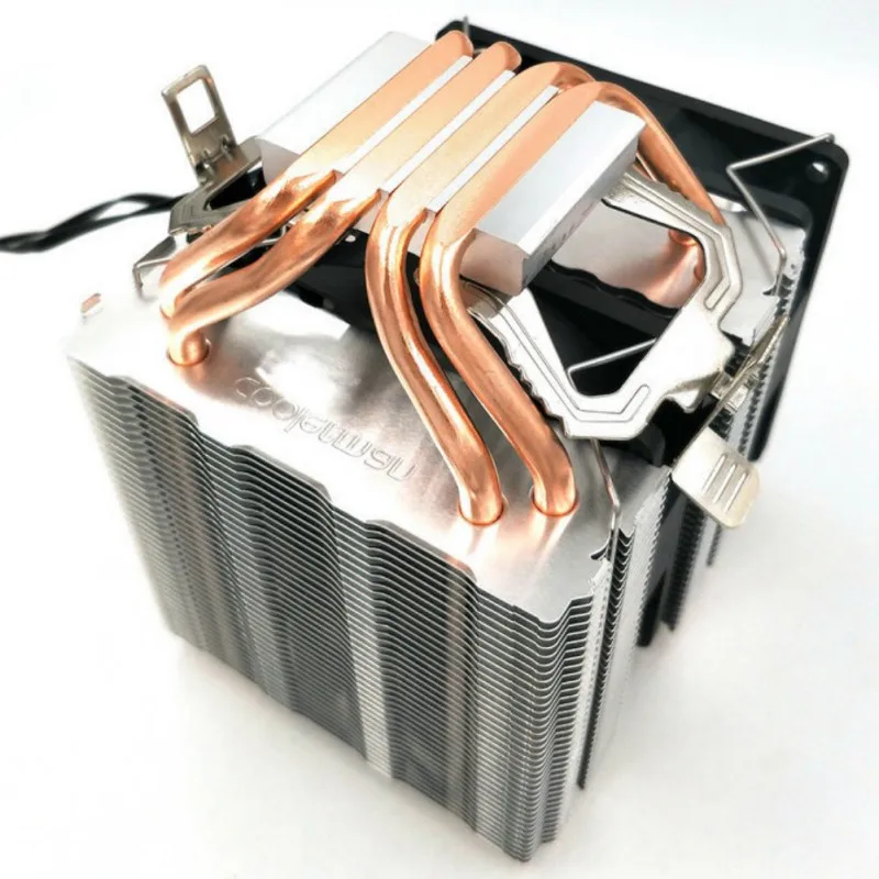 Поддержка 3 вентилятора 3PIN cpu Fan для Intel и для AMD Hot 6 тепловых трубок dual-tower охлаждающий 9 см RGB вентилятор
