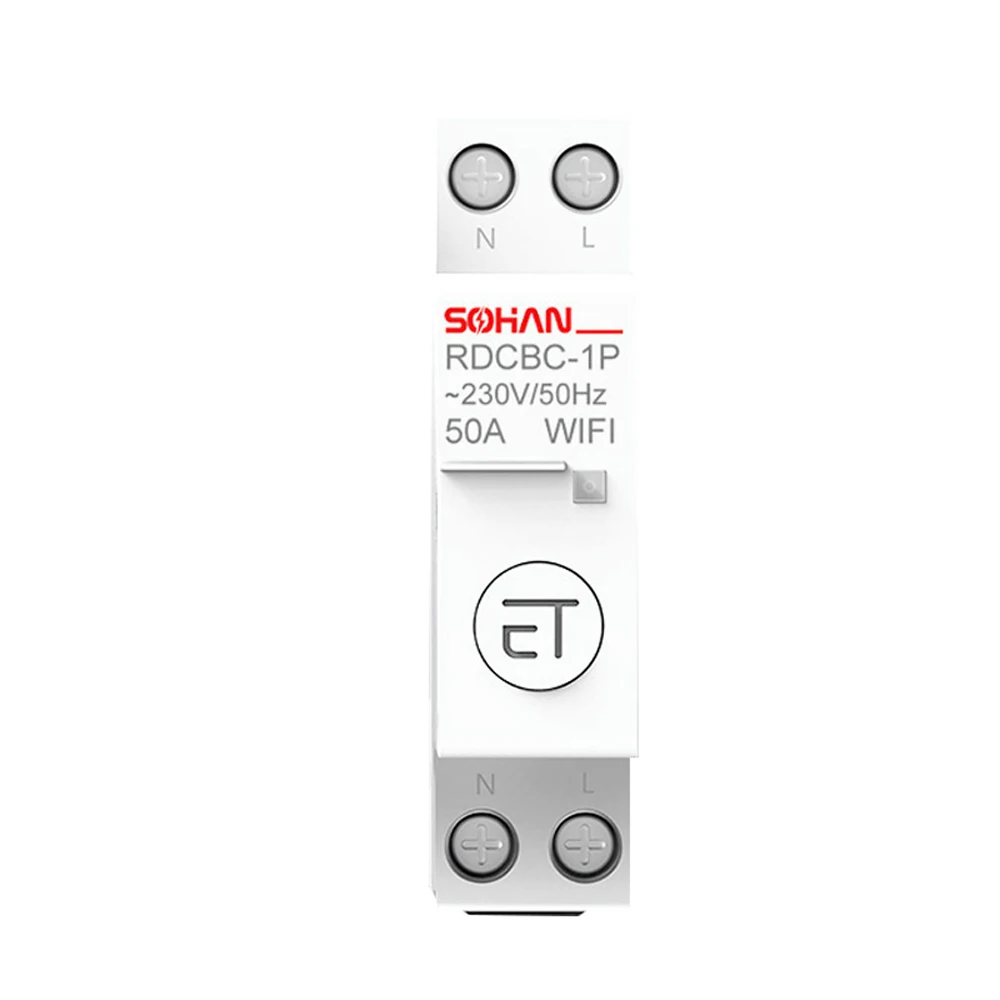 1P 50A 2P 63-80A бытовой Интеллектуальный Wi-Fi выключатель дистанционного управления умный переключатель с помощью приложения eWeLink Голосовое управление