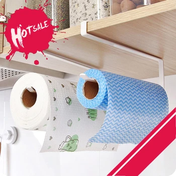 

Kitchen Paper Holders Sticke Rack Iron Roll Holders for Bathroom Toilet Towel Racks Hangers Home Storage Tissue Shelf Organizer