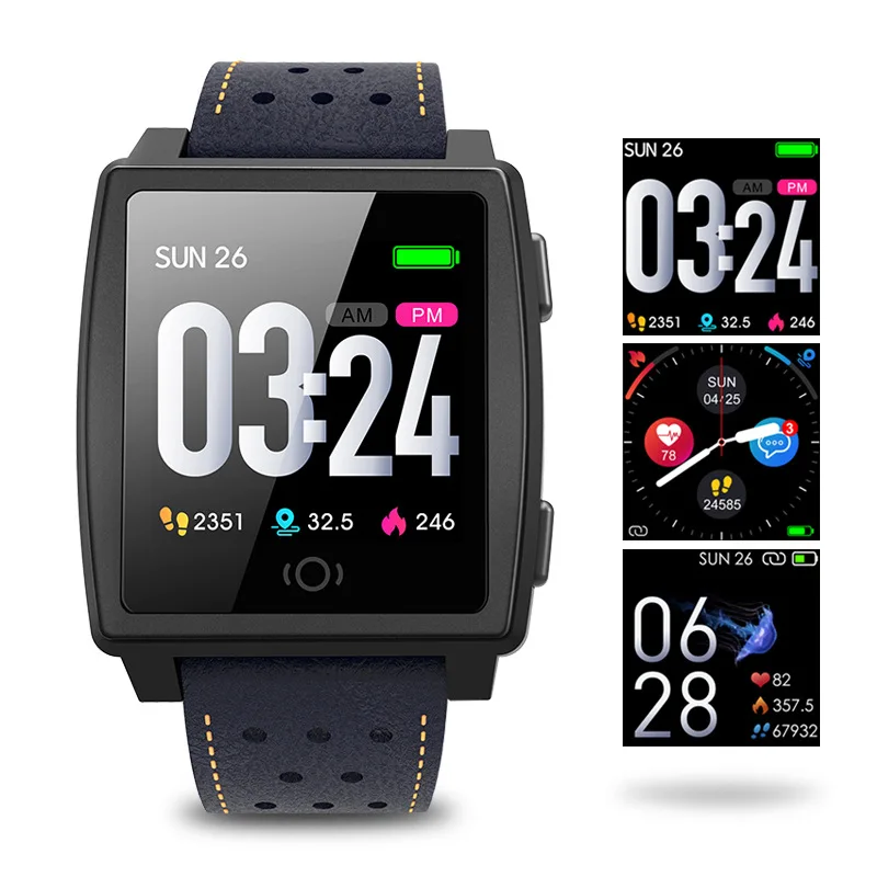 

Factory Direct Selling Ck22 New Style Smart Bracelet Heart Rate Sphygmomanometer Step Calories WeChat Suggesting That Dynamic UI