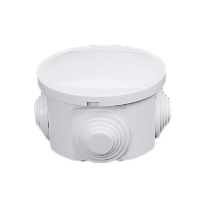 50x50mm 1 шт. ABS пластик IP65 Водонепроницаемый DIY открытый Крытый универсальный Электрический проект корпус соединительный кабель ветка распределительная коробка - Цвет: 50x50mm