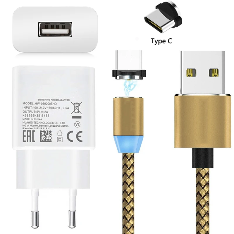Магнитный кабель USB Type C для Xiaomi 8 9 SE 9T Pro A2 A3 Lite F1 MIX 2 2S 3 Honor 10 V10 V20 10i зарядное