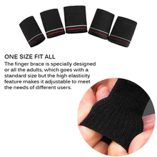 Эластичный вспомогательный браслет, Спортивная шина для пальцев, защитные полосы для бейсбола, фитнеса, защитные аксессуары, удобный защитный ремешок для пальцев