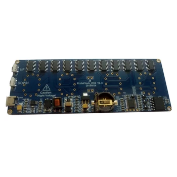 

DIY Glow Tube Clock Suite Module IN12 Tube Beautiful Color IN12 PCBA, No Display USB Port Supply 5V