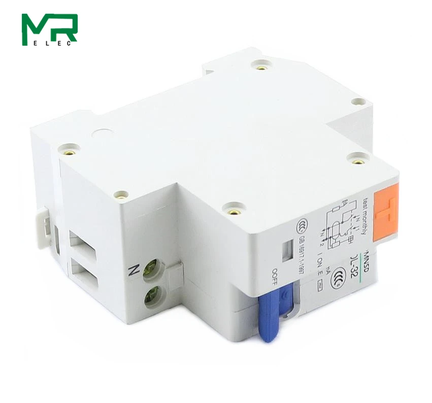 DZ30L-32 1P+ N мини-выключатель 230 в устройство утечки выключатель din-рейку установить 10A 16A 20A 25A 32A
