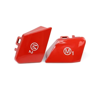 

Accessory Car button cover 2pcs Auto Steering wheel Switch Replacement