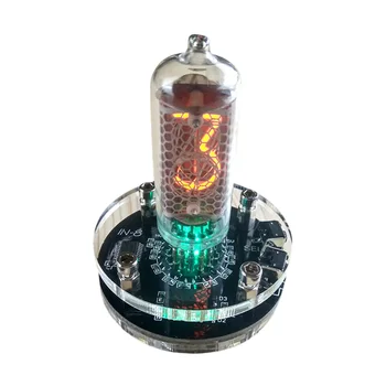 

DIY Glow Tube Clock Base Single Digital Glow Tube Clock +Glow Tube for Soviet Union Glow Tube IN-8 Science Toy