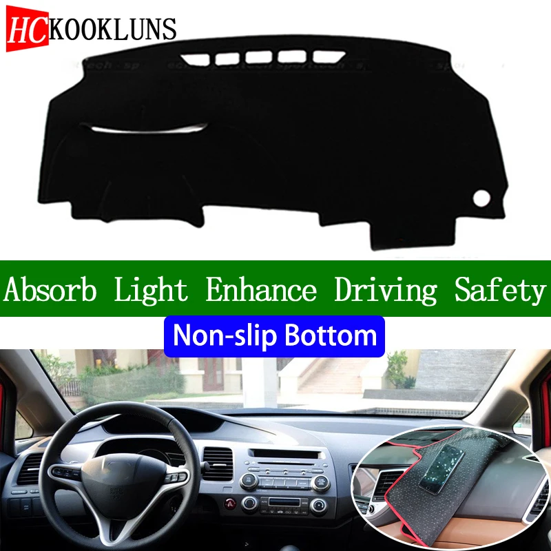 Для Honda civic 2006 2007 2008 2009 2010 2011 наклейки для автомобиля Аксессуары салона