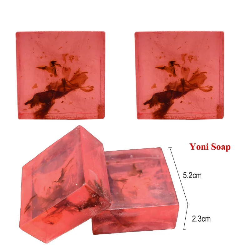 Yoni Soap Rose smell Yoni Bar Feminine Hygiene Vaginal Clean Yoni Wash Vaginal Smooths Purifies Tightening softening Yoni-Bar