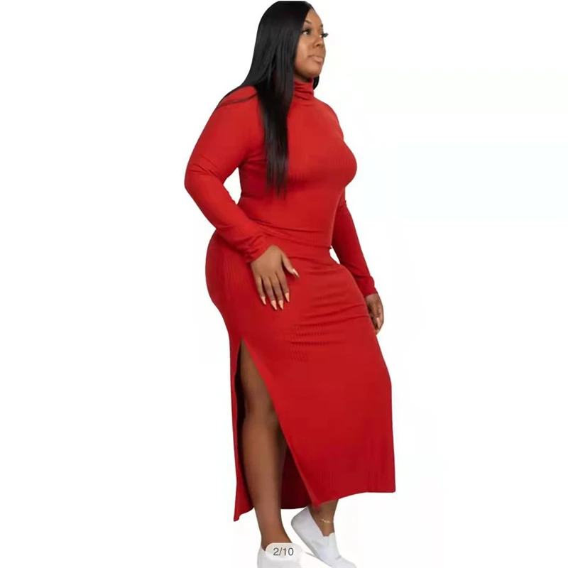 Plus Size Dress Women Club Wear Bodycon 