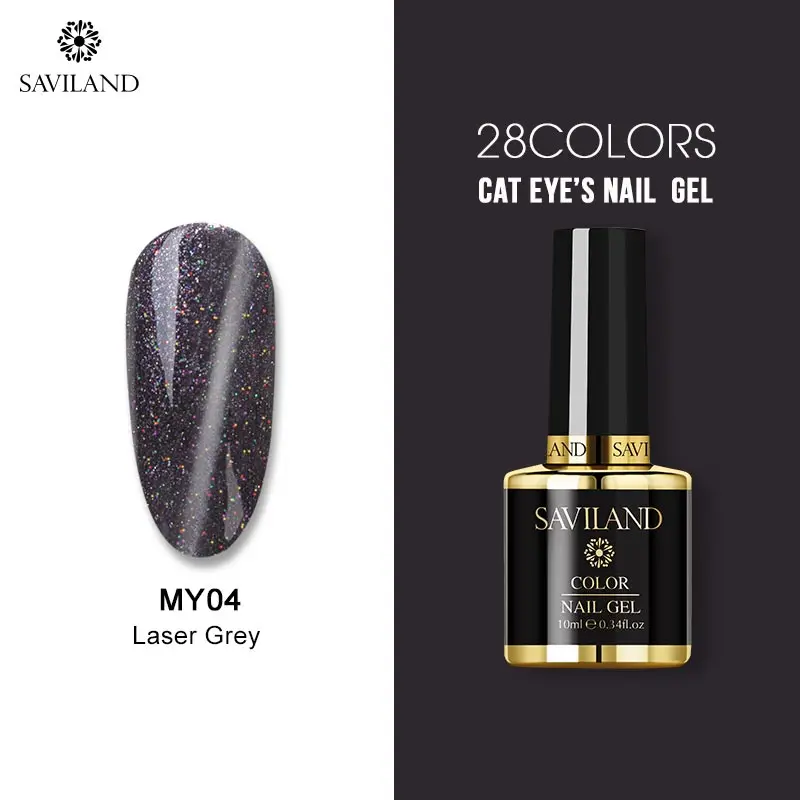10ml MY04 SAVILAND Гель-лак для кошачьих глаз Хамелеон звездное небо Магнитный замачивающийся УФ светодиодный Гель-лак для ногтей Гель-лак сделай сам - Цвет: 10ml MY04