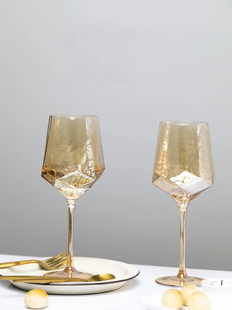 Creative Concave Bottom Wine Glass 24K Crystal Goblet for Home European  Style Light Luxury Sands Champagne Glasses Drinkware - AliExpress