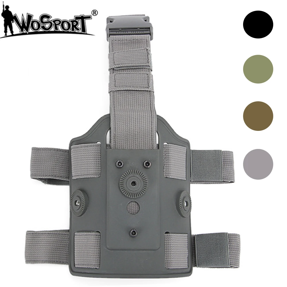 

MOLLE Tactical Hunting Drop Leg Platform for Paintball Airsoft Pistol Holster Platform Glock Accessories Holster Leggings