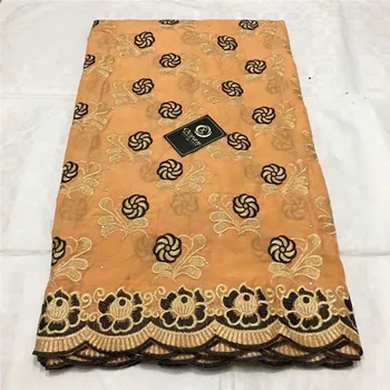 

African Dry Cotton Lace Fabrics 2020 High Quality Embroidery Lace Swiss Voile Lace Stone Swiss Voile Lace In Switzerland LX0512