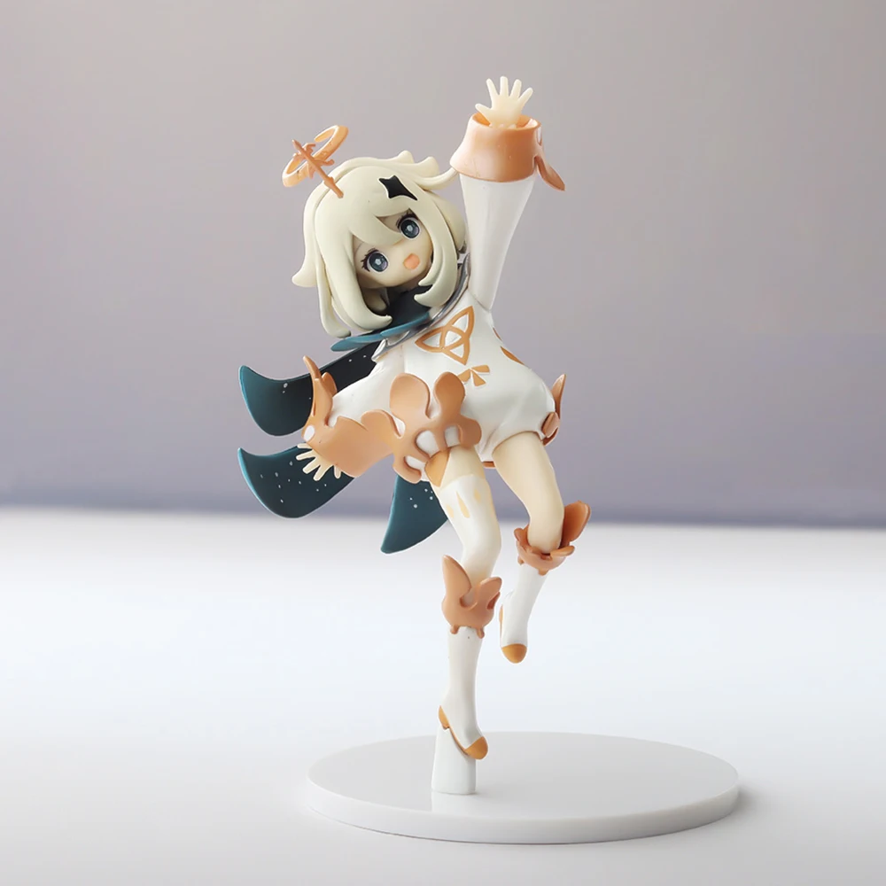 Anime Paimon Action Figure Toy Kawaii Accessories Gifts Genshin Impact Figurine 