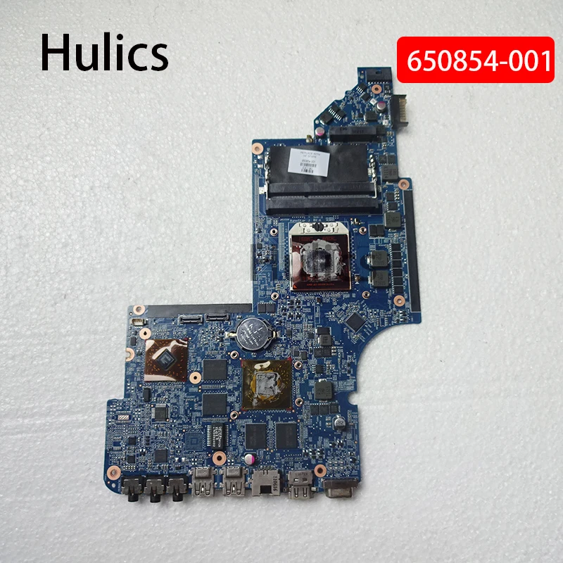 Hulics Original 650854-001 For HP Pavilion DV6 DV6-6000 Laptop Motherboard DDR3 | Компьютеры и офис