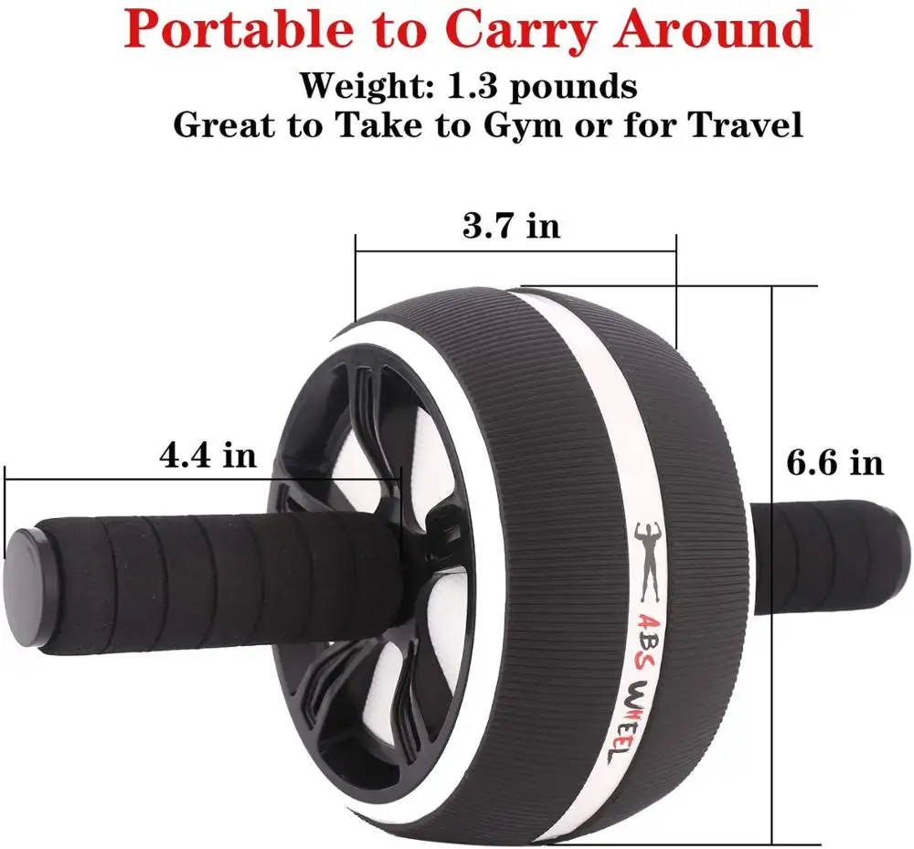 Ab Roller Wheel Roller Trainer Fitness Equipment Gym Home Workout Abdominal Muscles Training Home Gym Fitness Equipment abdominal wheel abdominal fitness instrument abdominal workout aids